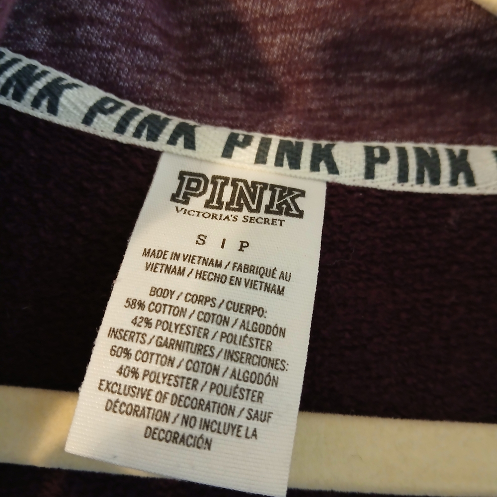 PINK Victoria's Secret Quarter Zip Sweater - Picture 4 of 6